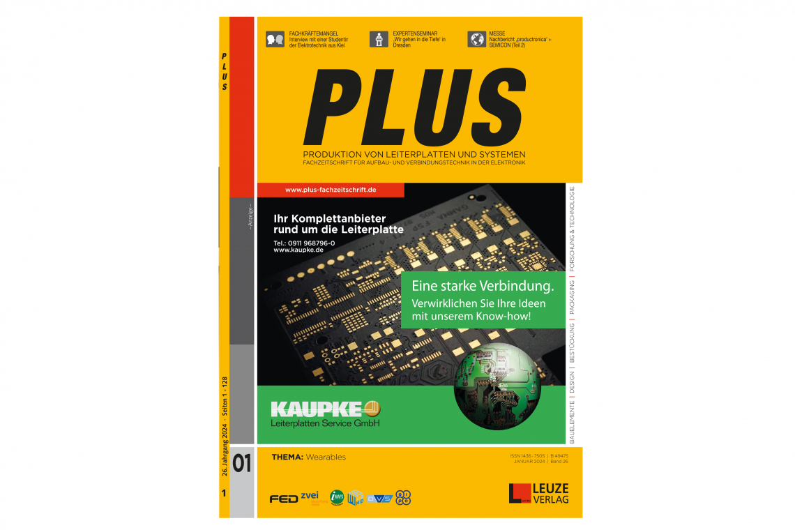 Heute erschienen: PLUS 1/2024