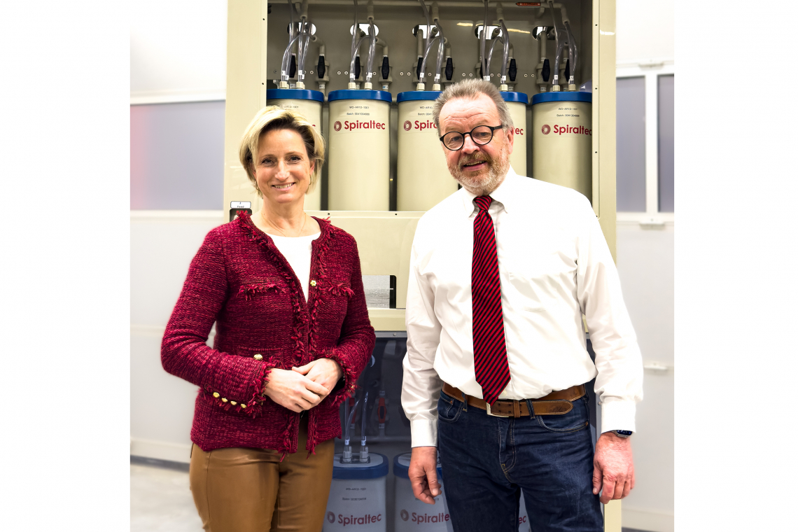 BW-Wirtschaftsministerin besucht Spiraltec GmbH