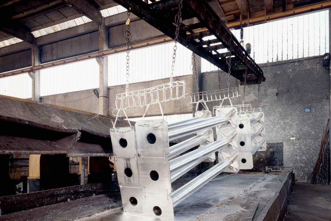Ketten für Galvaniken und Verzinkereien