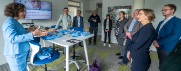 Wirtschaftsstaatssekretärin besucht Schlötter in Geislingen