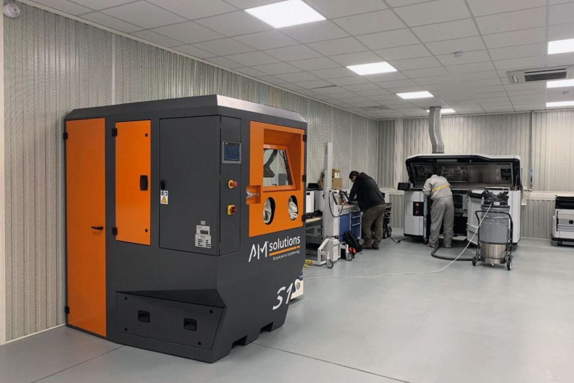 S1 Post-Processing-Maschine von AM Solutions (Foto: AM Solutions)