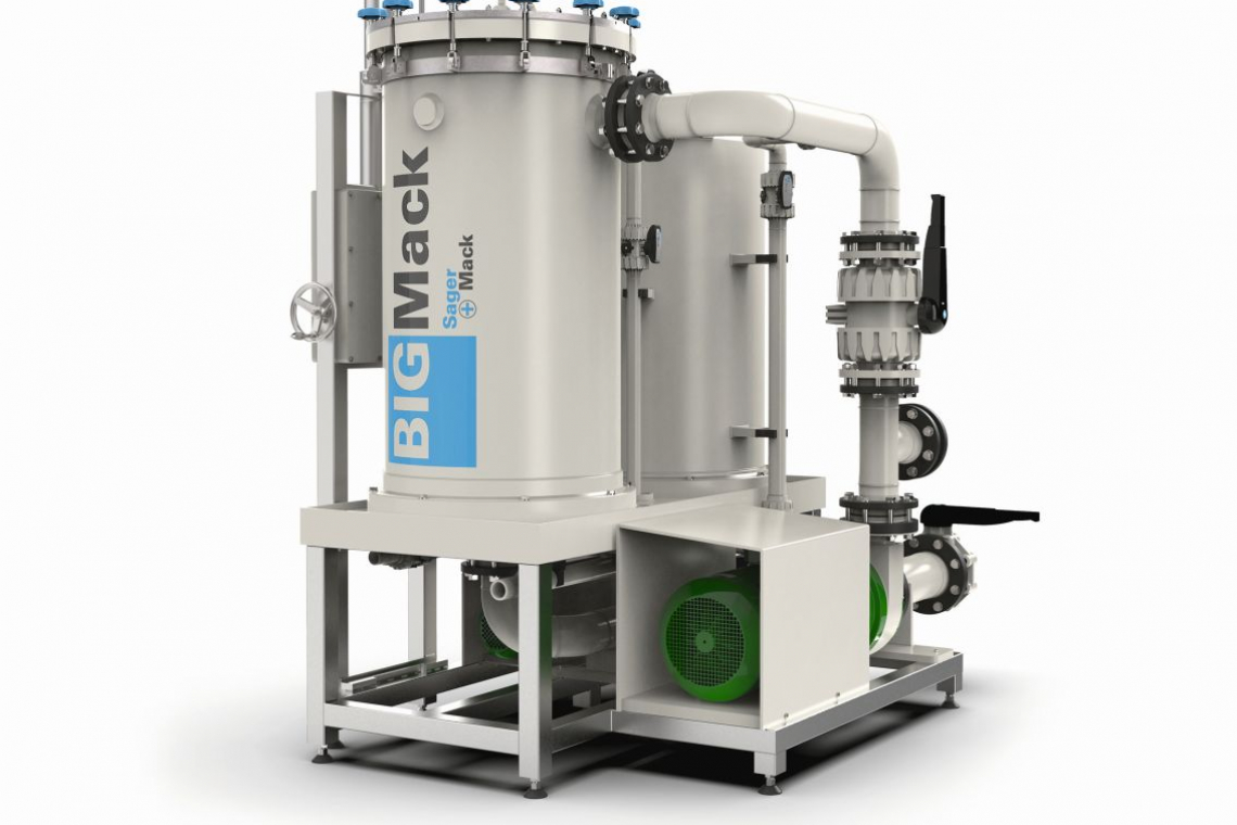 SAGER + MACK ...stellt die Filtration auf den Kopf