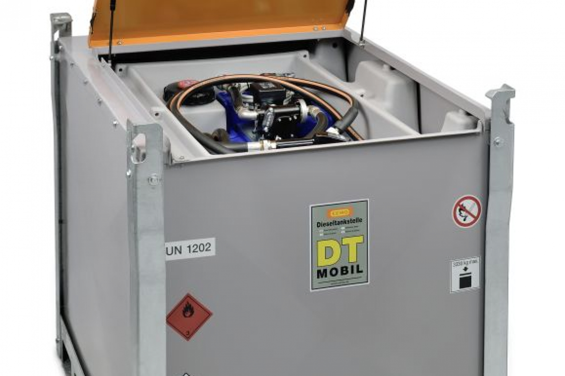 Der umweltschonende Tank DT Mobil PRO hybrid T (Foto: Cemo)