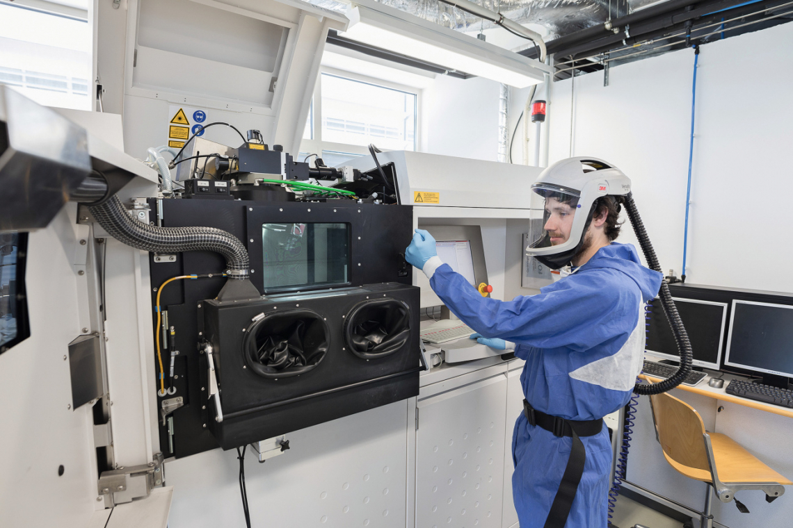 Forschung im Bereich AM am Technopol Wiener Neustadt, hier am Beispiel Fotec - (Foto: Eco Plus, Daniel Hinterramskogler)