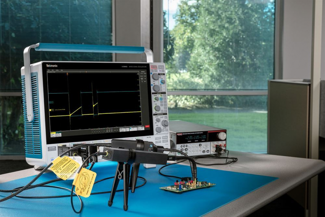 Tek TICP100 MSO68B Switching Measurement GaN