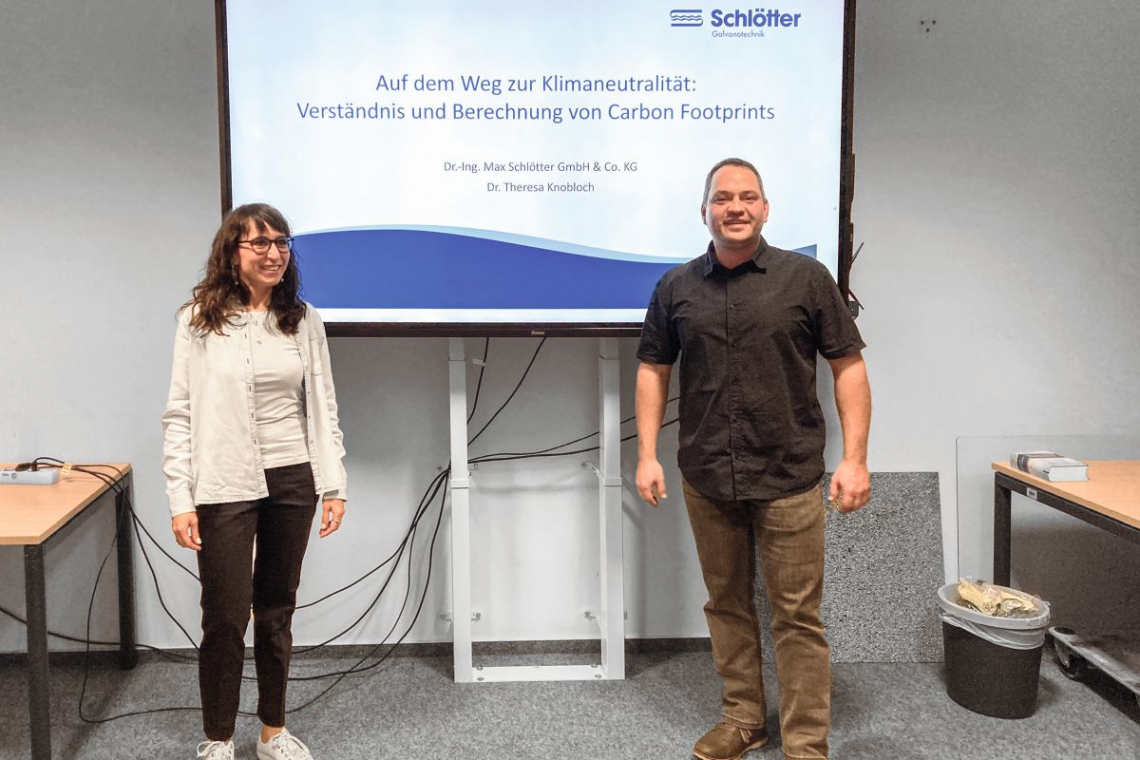 Dr. Theresa Knobloch, Mathias Fritz (Foto: Dr. Kutzschbach)