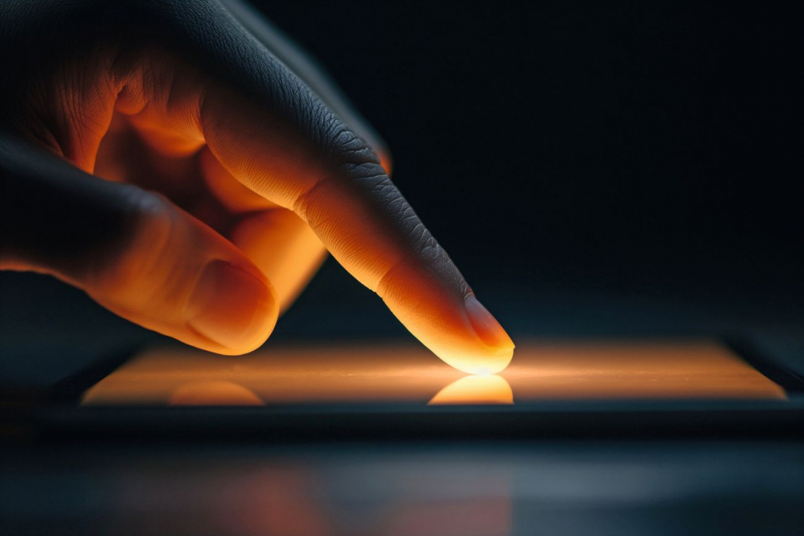 Im SanFlex-Forschungsprogramm geht es um die Entwicklung antipathogener Schutzfolien für Touchscreens (Foto: stock.adobe.com/Kritchanok)