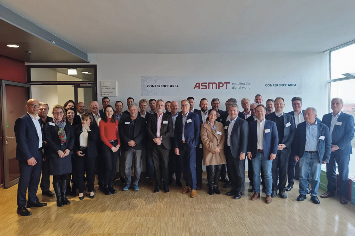 Rund 40 Personen besuchten die Mitgliederversammlung der VDMA Fachabteilung Productronic bei ASMPT SMT Solutions