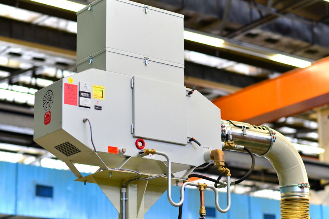 Klimaanlage in einem Industriebetrieb - (Foto: stock.adobe.com/Industrieblick)