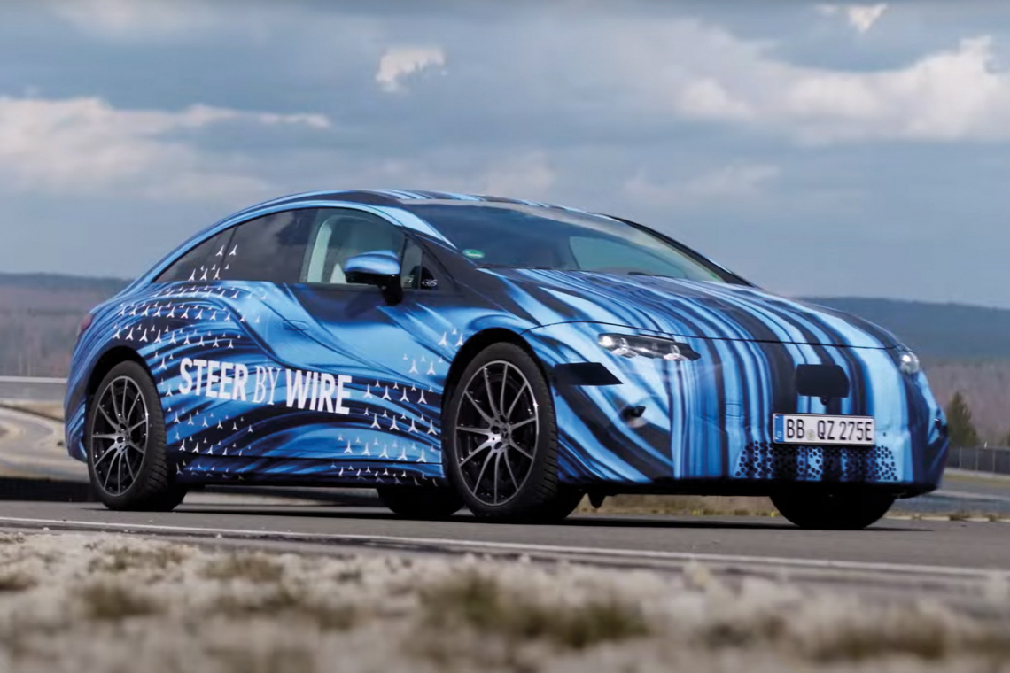 Abb. 1: Mercedes EQS ab 2026 mit Steer-by-Wire Lenkung