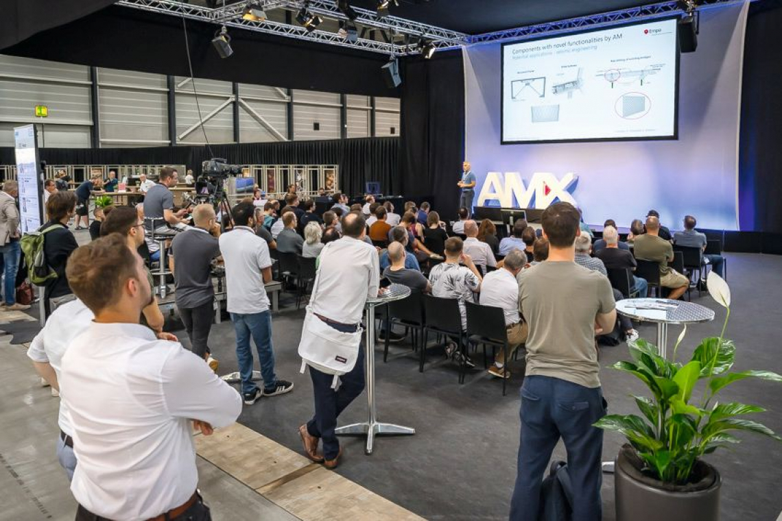Vorträge zum Thema AM wird es auch in diesem Jahr wieder auf der AM Expo in Luzern geben. Die Fachmesse findet alle zwei Jahre statt - (Foto: AMX AM Expo Messe Luzern)
