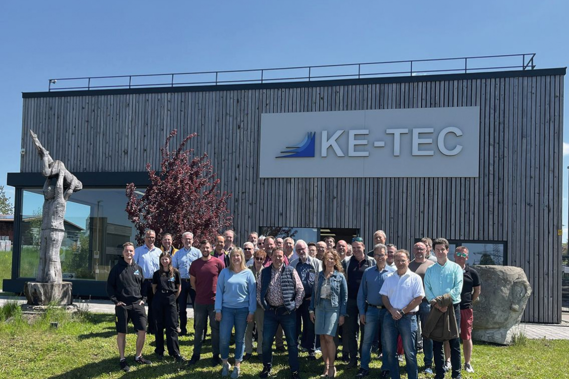Einblick in die Welt der Batterietechnik: Die BG Nürnberg erkundete im Mai die KE-TEC GmbH in Betzigau im Allgäu (Foto: BG Nürnberg)