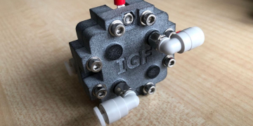 Teil 2 - Sensorbrennstoffzellen mit 3D-gedruckten und metallisierten PA12-Bauteilen 