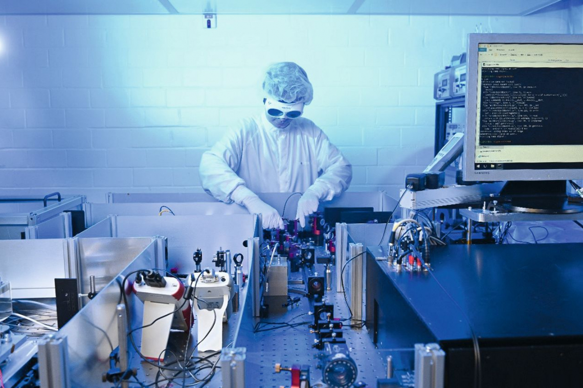 Im Exzellenzcluster Quantum Frontiers arbeitet das LZH auch in der 2. Phase mit daran, die Grenze des Messbaren zu verschieben - (Foto: LZH)