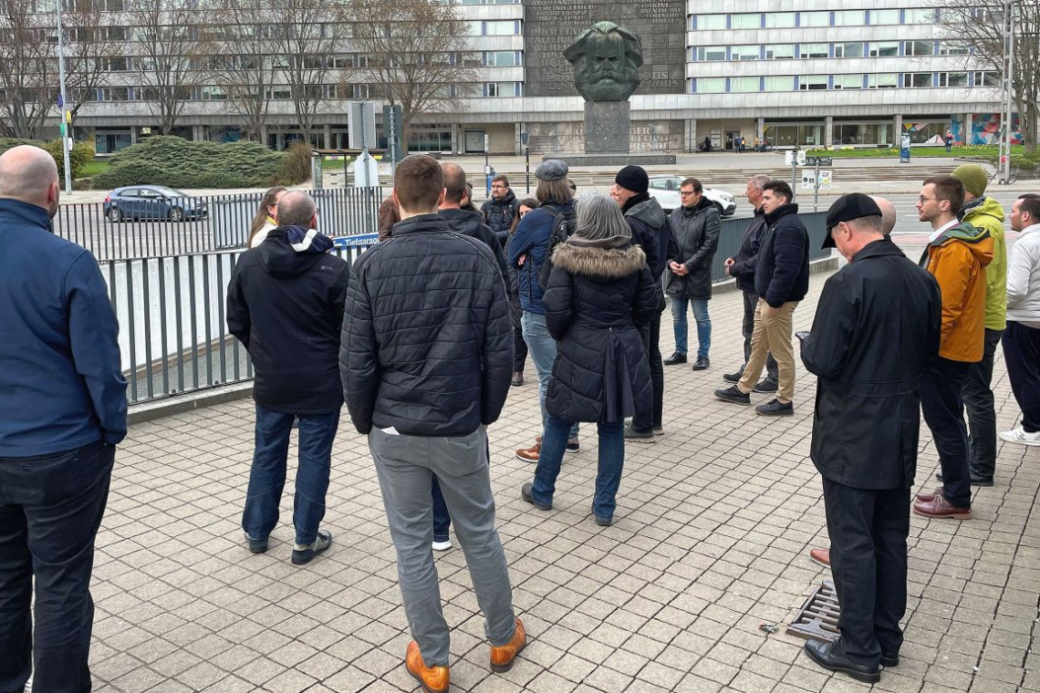 Zum ak-adp-Workshop gehörte auch eine Stadttour durch Chemnitz - (Fotos: ak-adp)