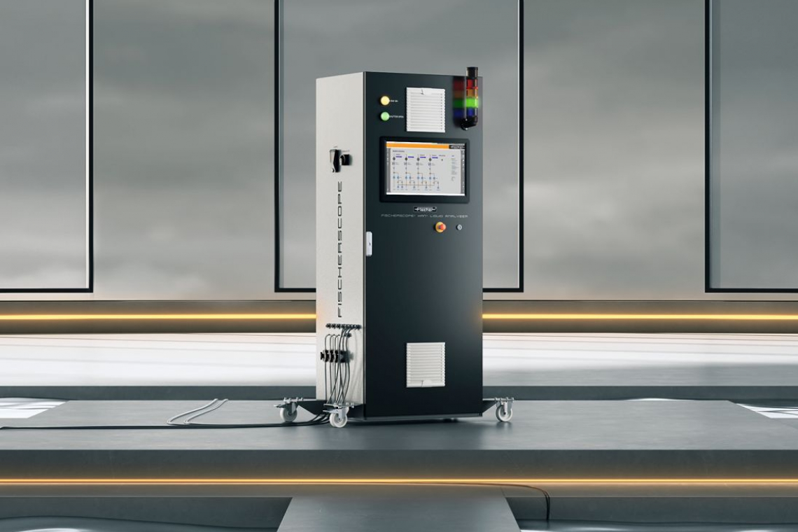 Automatisierte Lösungsanalyse für die Galvanik mit dem Fischerscope XAN Liquid Analyzer 