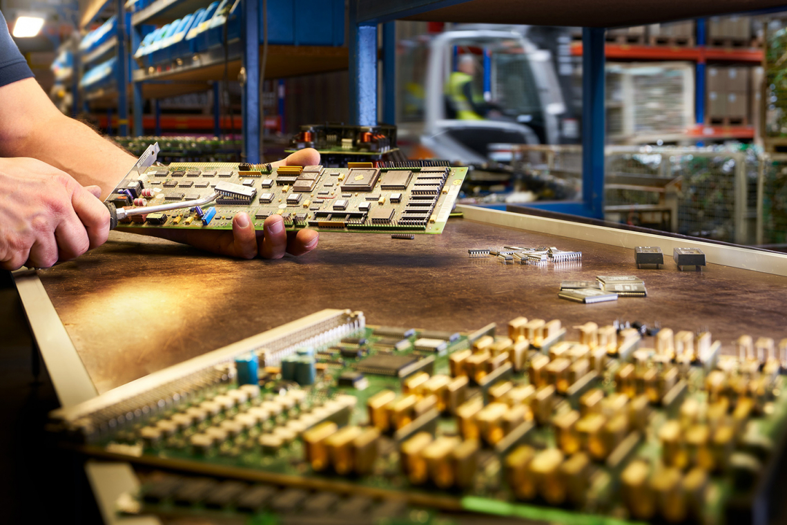 demotronic ist auf elektrisches und elektronisches Recycling spezialisiert (Foto: demotronic/Willie von Recklinghausen)