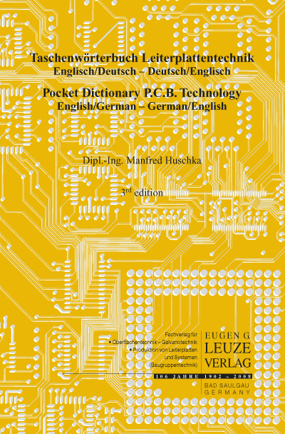Taschenwörterbuch Leiterplattentechnik - Englisch/Deutsch - Deutsch/Englisch 