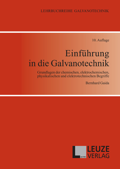 Einführung in die Galvanotechnik 
