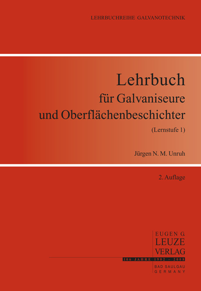 Lehrbuch für Galvaniseure und Oberflächenbesch. (Lernstufe 1) 
