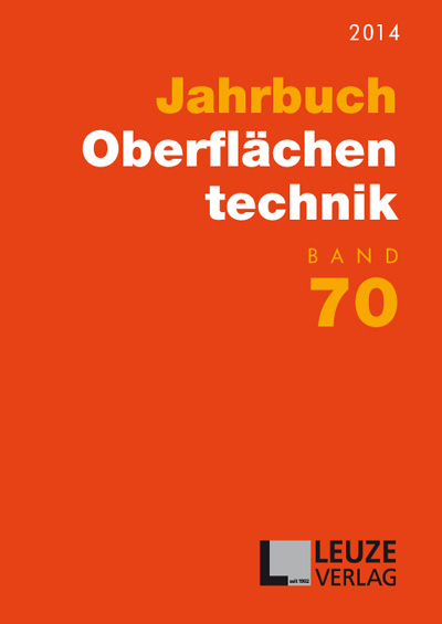 Jahrbuch Oberflächentechnik 2014, Band 70 