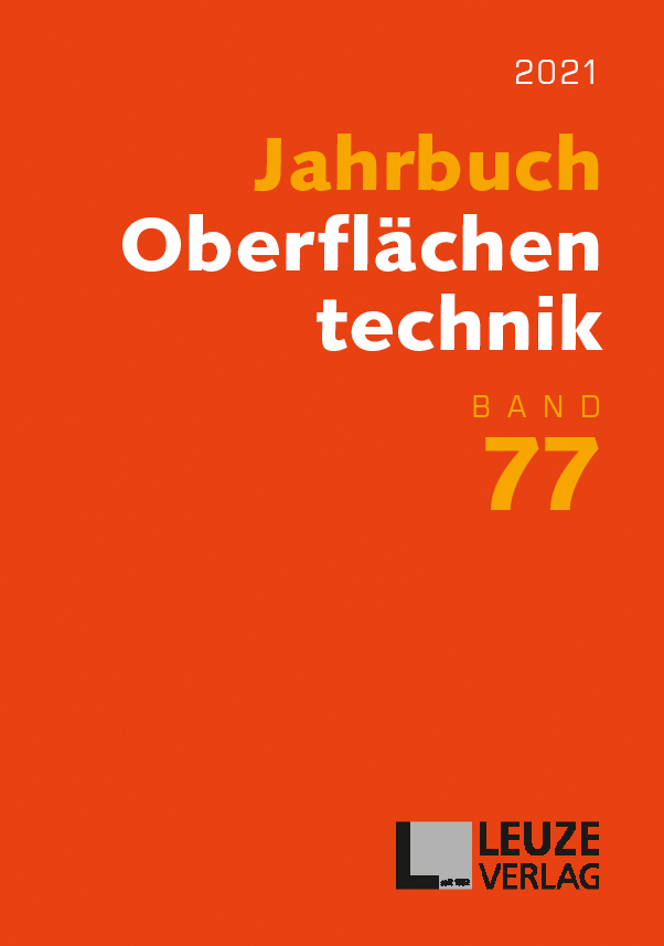 Jahrbuch Oberflächentechnik 2021, Band 77 