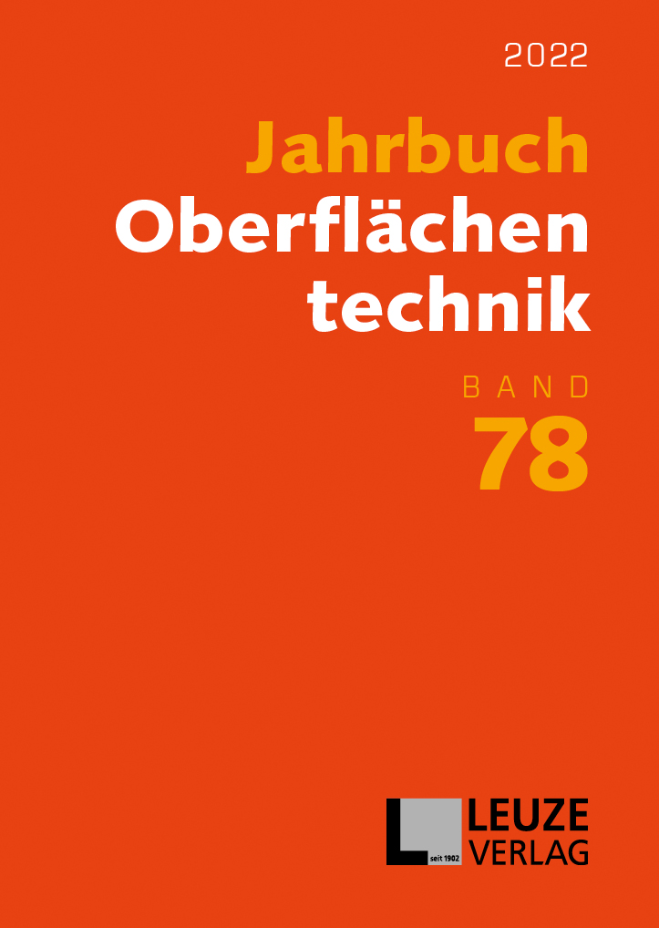 Jahrbuch Oberflächentechnik 2022, Band 78 