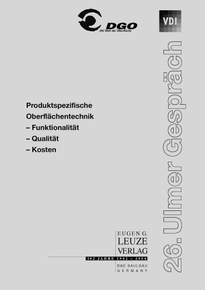 26. Ulmer Gespräch 2004 (inkl. CD-Rom) 