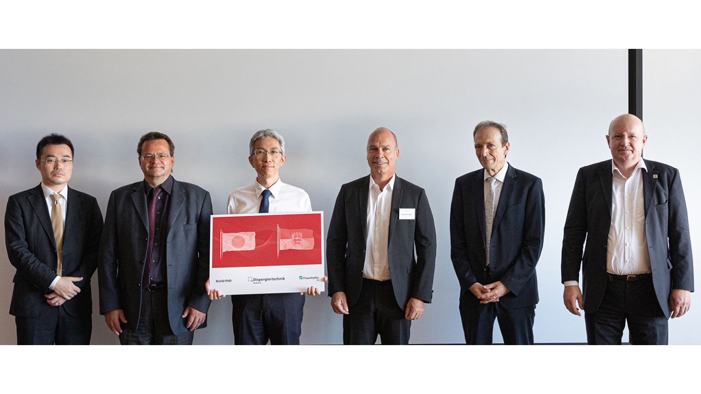 Strategische Partnerschaft mit japanischem Maschinenbauunternehmen Sugino