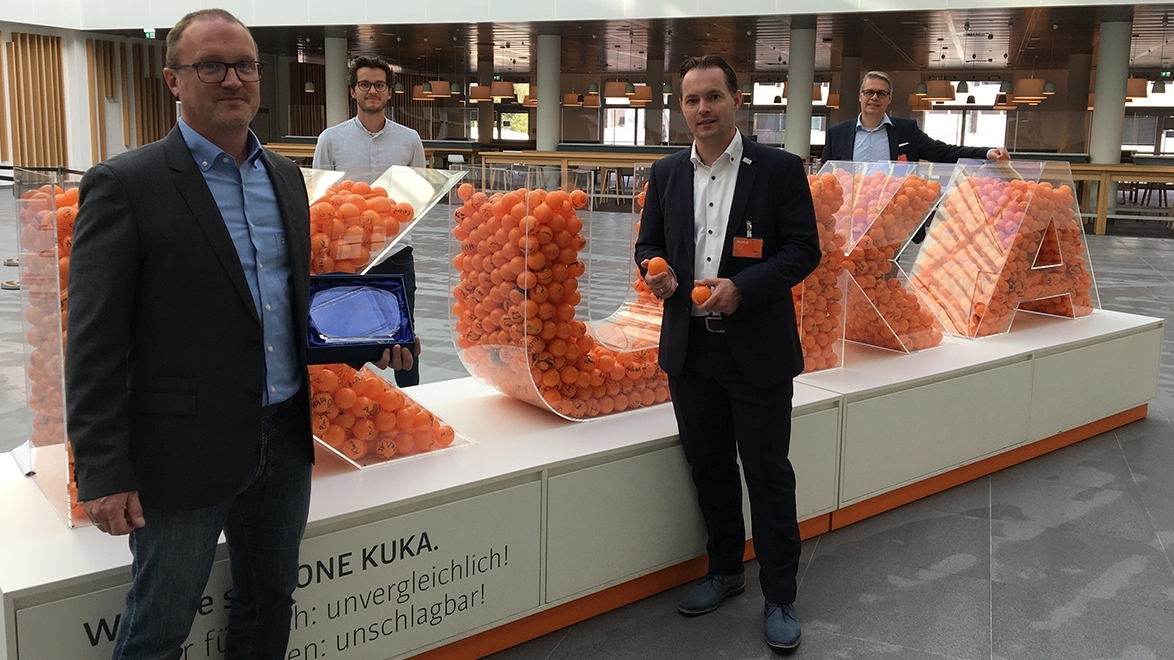 KUKA mit dem Empolis Customer Solution Award 2020 ausgezeichnet