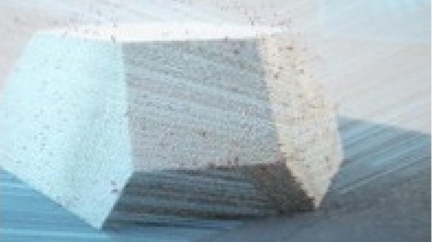 Blick auf einzelnes Katalysator-Nanopartikel bei der Arbeit