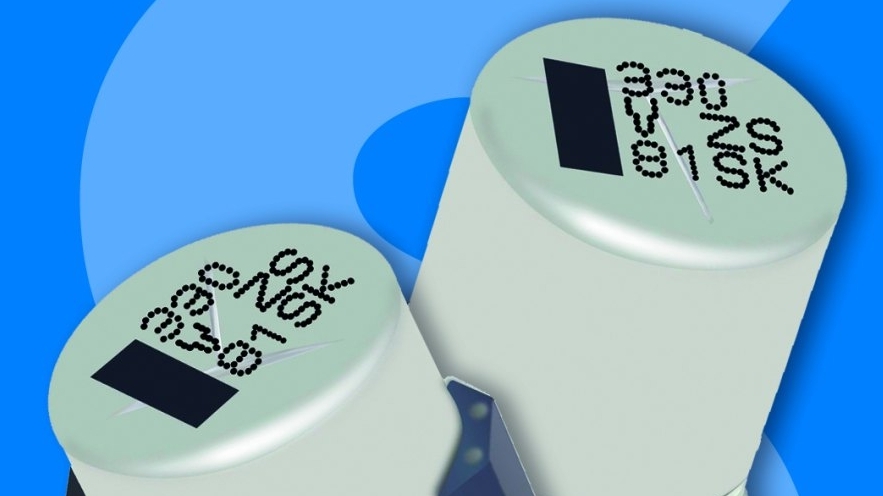 Leitfähige Polymer-Hybridkondensatoren in kleinerer Bauform