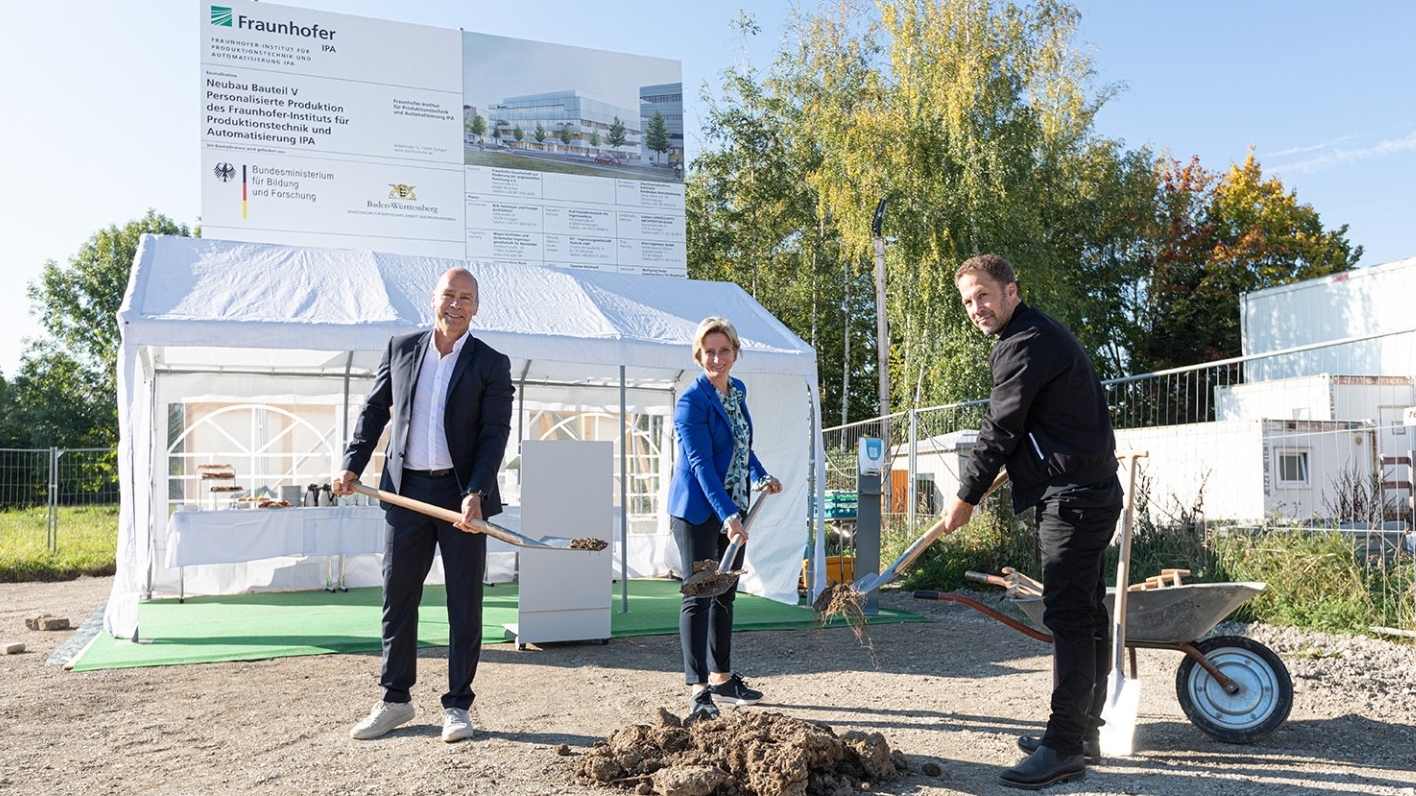 Neubau für das Zukunftsthema  »Personalisierte Produktion«