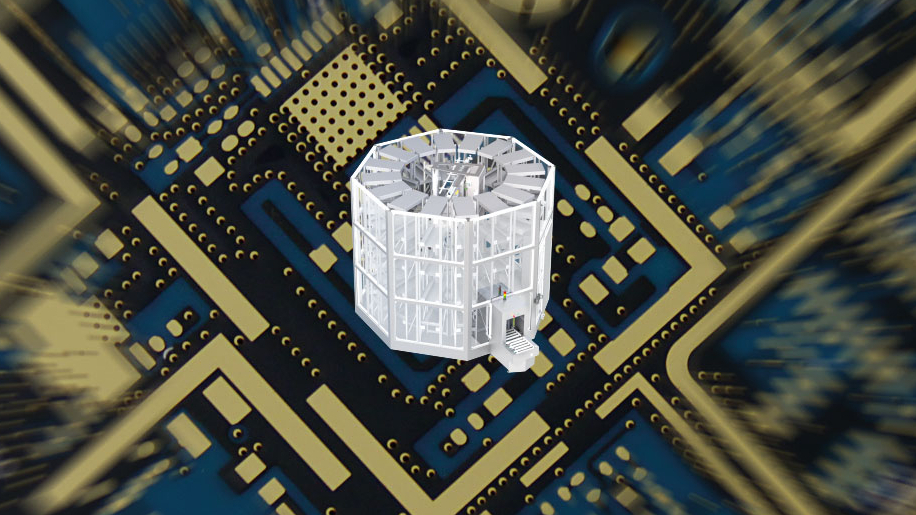 Modulares Lagersystem in kompakter Ausführung
