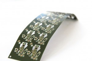 Abb. 5: Flex-Leiterplatte min. Materialdicke 12,5 µm und minimale Leiterbahnbreite 35 µm