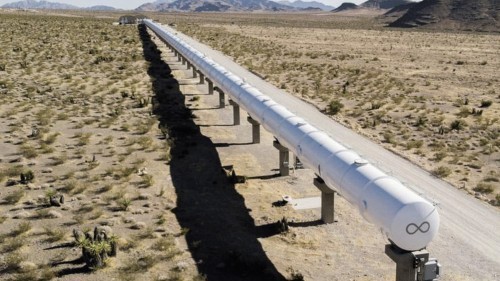 Abb. 9: VirginHyperloop-Teststrecke in Nevada