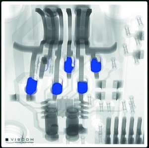 3D-AXI-System für hoch präzise Void-Vermessung von Flächenlötungen und THT-Lötstellen