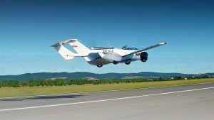 Abb. 9: Das AirCar ist ein Pkw-Flugzeug Hybrid aus Bratislava