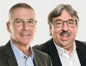 Ein starkes Team: Herbert Hauser und Rainer Walz 