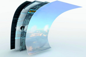 Abb. 2: Darstellung aus dem Video „Imagine Innovations Flying Tomorrow“ von Airbus und dem Cabin & Cargo Netzwerk des Bundesverbandes der deutschen Luft- und Raumfahrtindustrie zu aktiven Oberflächen [2]