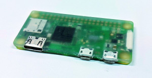 Abb. 27: Raspberry Pi Zero mit additiv aufgebrachtem Schutz