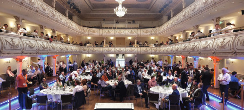 Der Kaisersaal Erfurt bot einen würdigen Rahmen für das Conference Dinner