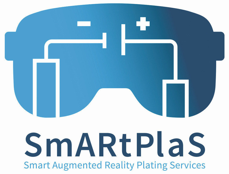 Abb. 2: Logo des SmARtPlaS-Projekts – in dem noch die Datenbrille im Fokus steht; im Projekt zeigten sich Smartphones  als bessere Alternative