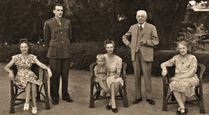 Familienbild der Krumbiegels. Zweiter von rechts  ist Gustav Hermann Krumbiegel