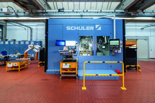 Produktionszentrum für Tricolor-Münzen und Münzen mit Polymeranteil (Foto: Bayerisches Hauptmünzamt)