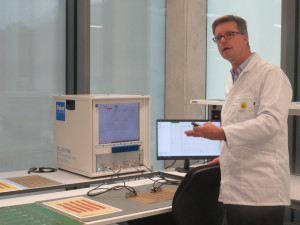 Hermann Reischer stellte das neue Delta-L 4.0 Messverfahren vor