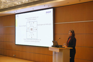 Dr. Franziska Bocklisch sprach über KI in der Galvanotechnik