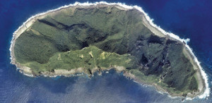 Uotsuri-shima ( 魚釣島) ist die größte der unbewohnten Senkaku-Inseln