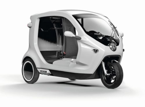 Das elektrische Dreirad Zbee (Foto: Clean Motion)