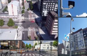 Abb.: 4 Verkehrslenkung in Tampere/Finnland mit 2 Falcon Prime LiDAR-Sensoren Abb.: 4 Verkehrslenkung in Tampere/Finnland mit 2 Falcon Prime LiDAR-Sensoren